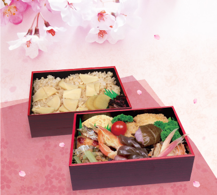 お花見弁当