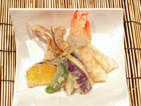 海老蟹天ぷら